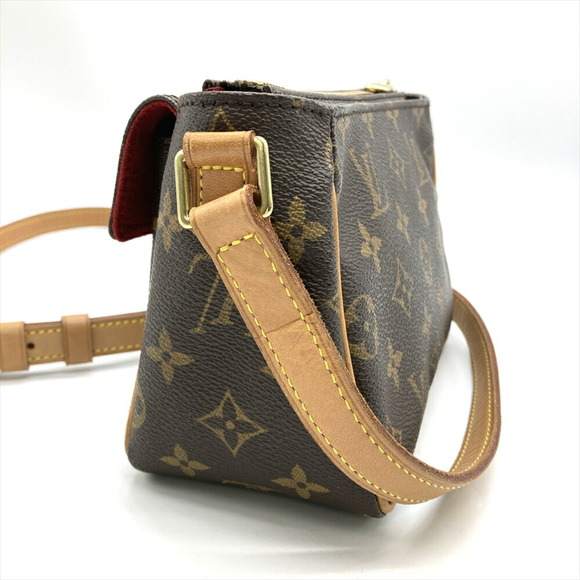LOUIS VUITTON Brown Monogram Canvas Shoulder Bag - Picture 5 of 10